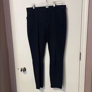 Gap women navy signature skinny ankle Pants nwot